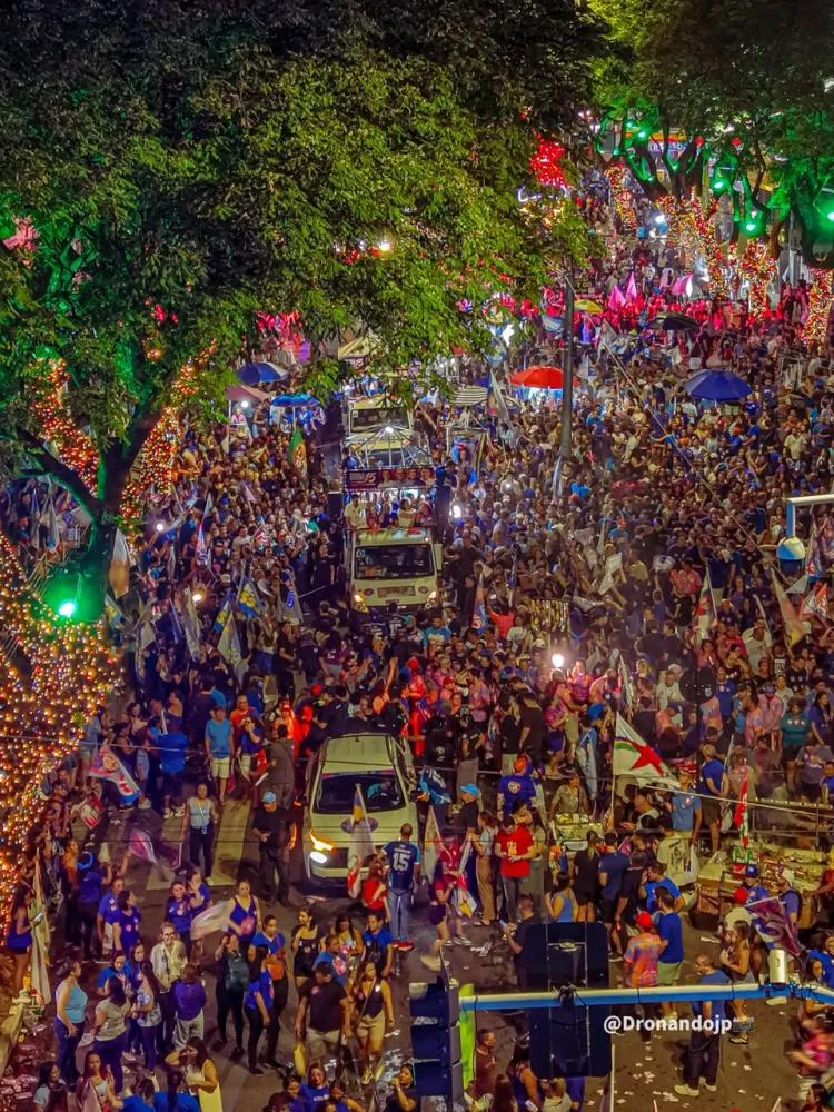 Vumbora 15: João Pessoa consolida apoio a Cícero em arrastão que reuniu multidão na Avenida Epitácio Pessoa