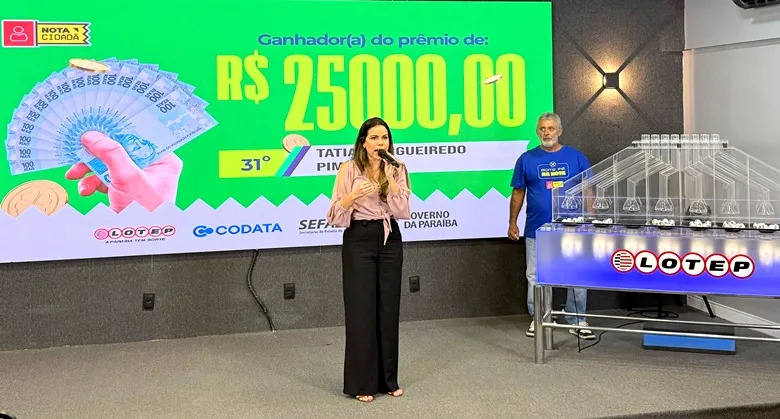 Nota Cidadã divulga os 31 ganhadores do mês de outubro